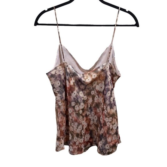 Club Monaco NWT Women’s Size XL Sunset Shimmer Silk Blend Kora Camisole Cami Top - Picture 6 of 12
